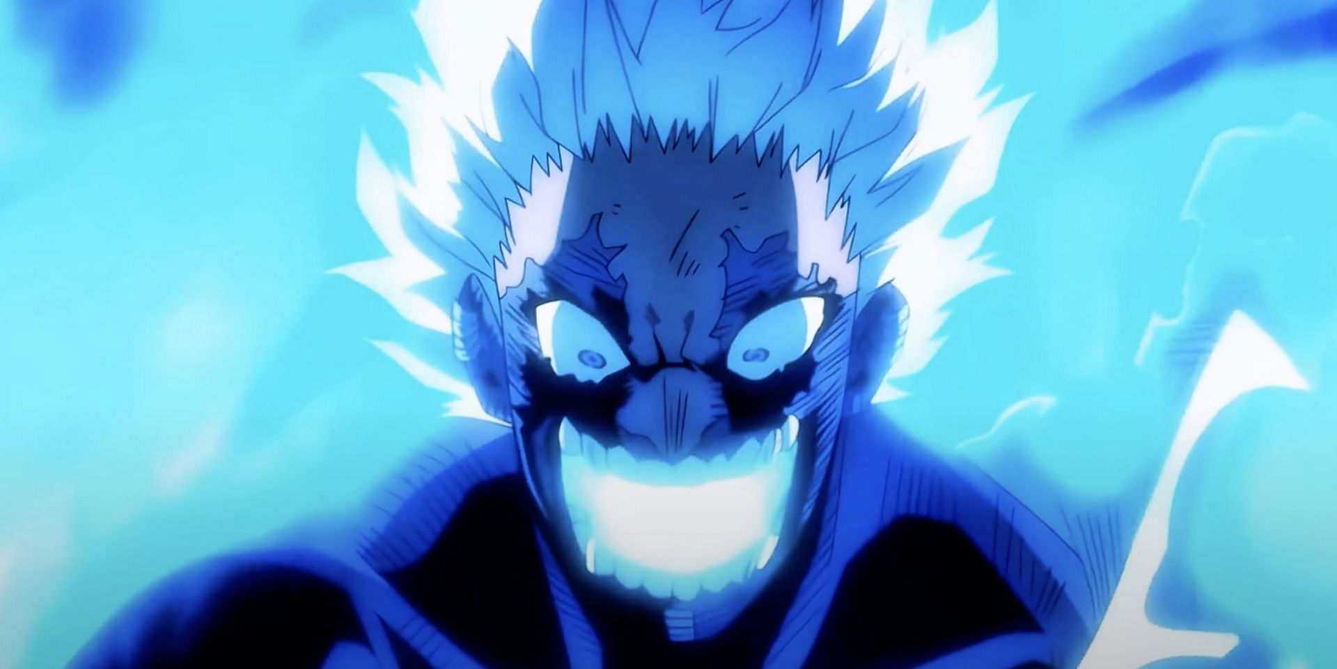 Dabi as seen in anime (Image via Studio Bones)